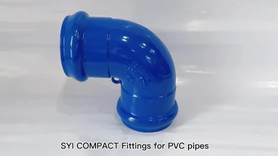 PVC 파이프용 ISO2531 Pn16 시멘트 라이닝 캐스트 연성 철 파이프 커넥터