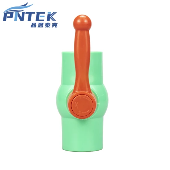파이프 피팅 ASTM Pntek PPR UPVC PVC 컴팩트 볼 밸브